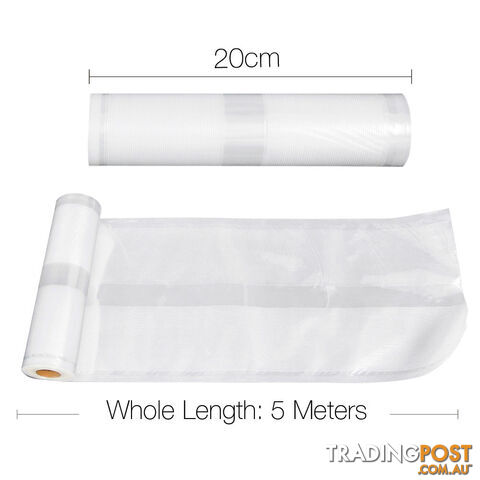 Set of 10 Food Saver Rolls - 28cm x 6M - photo 3 of 8