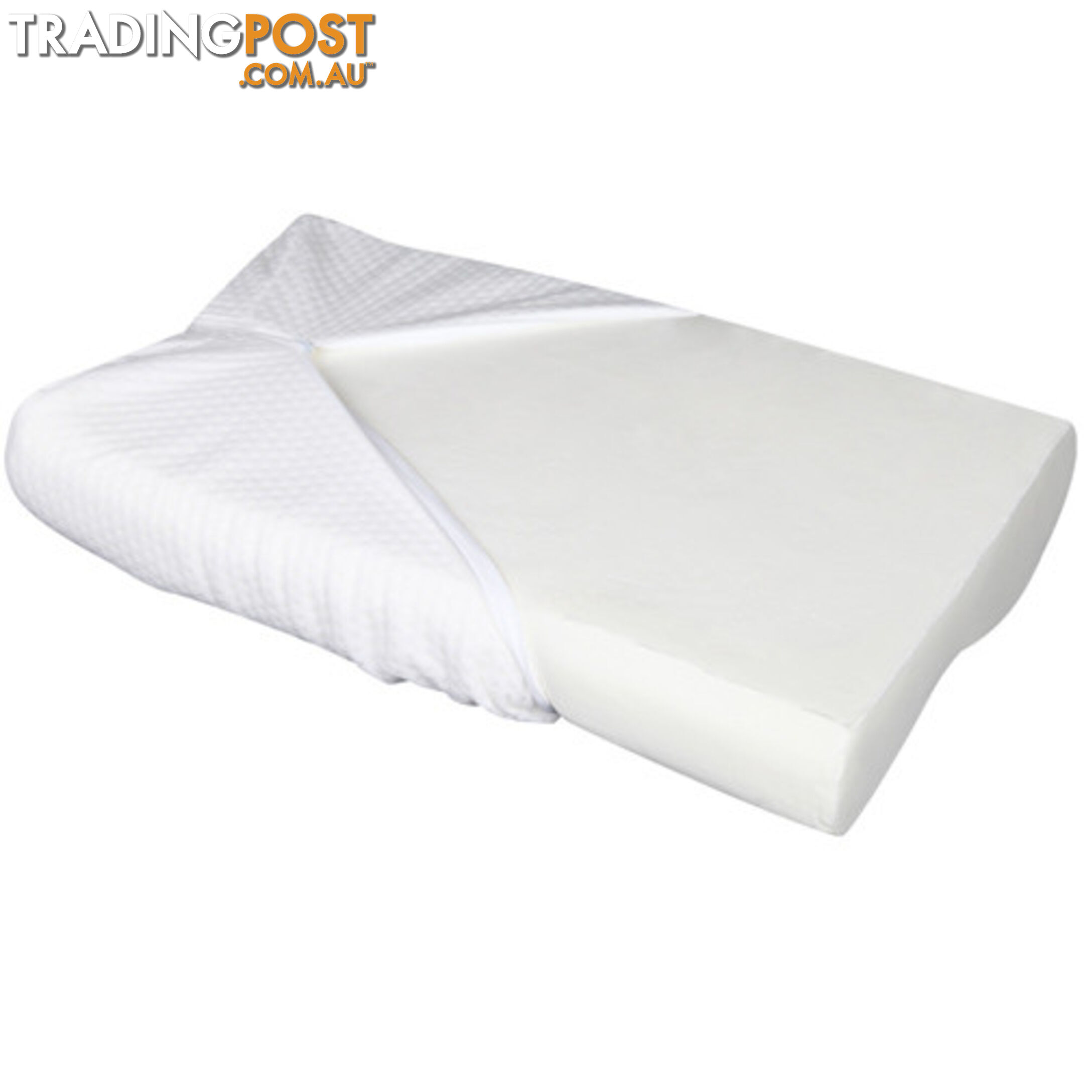 Set of 2 Deluxe Shredded Memory Foam Pillows