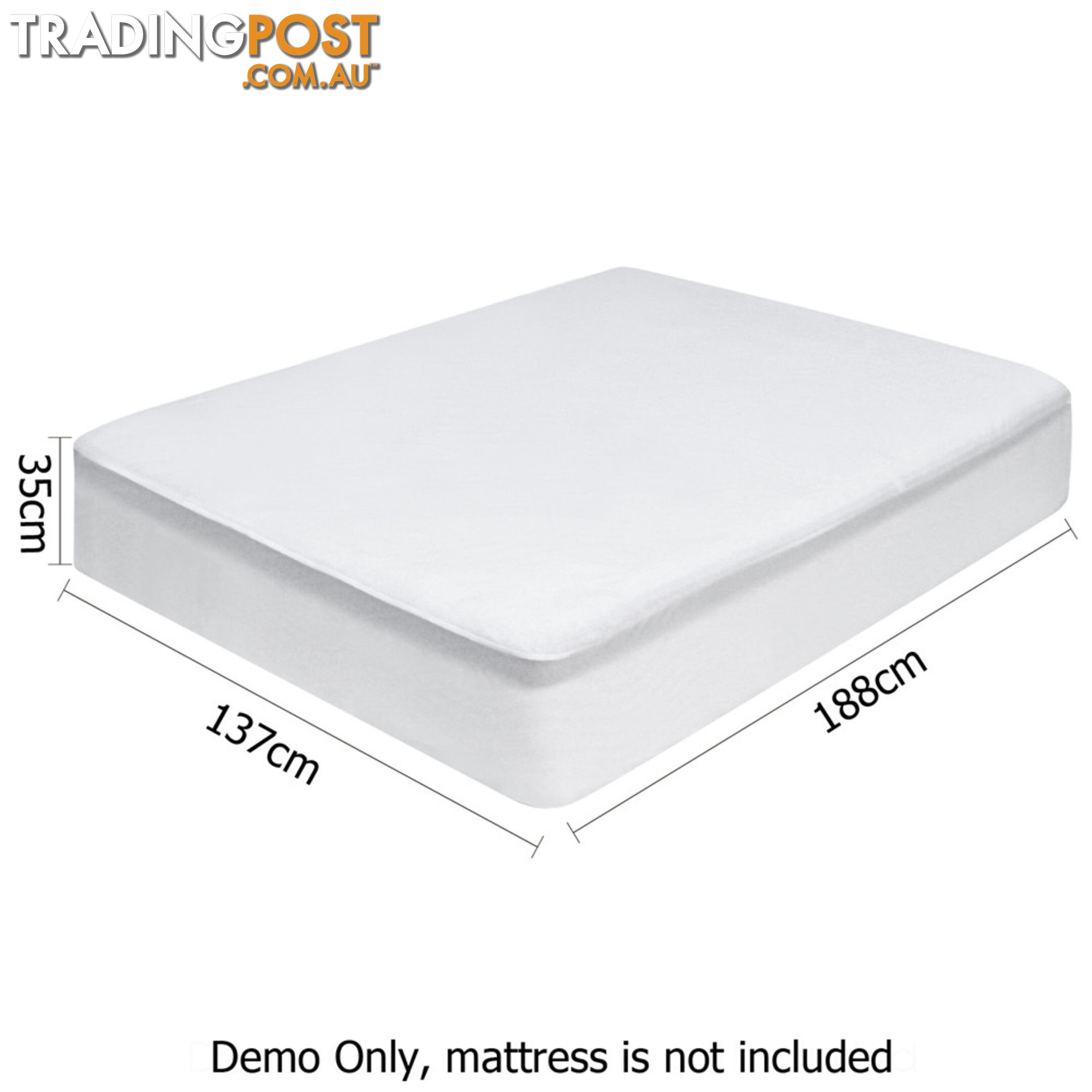 Waterproof Bamboo Mattress Protector - King