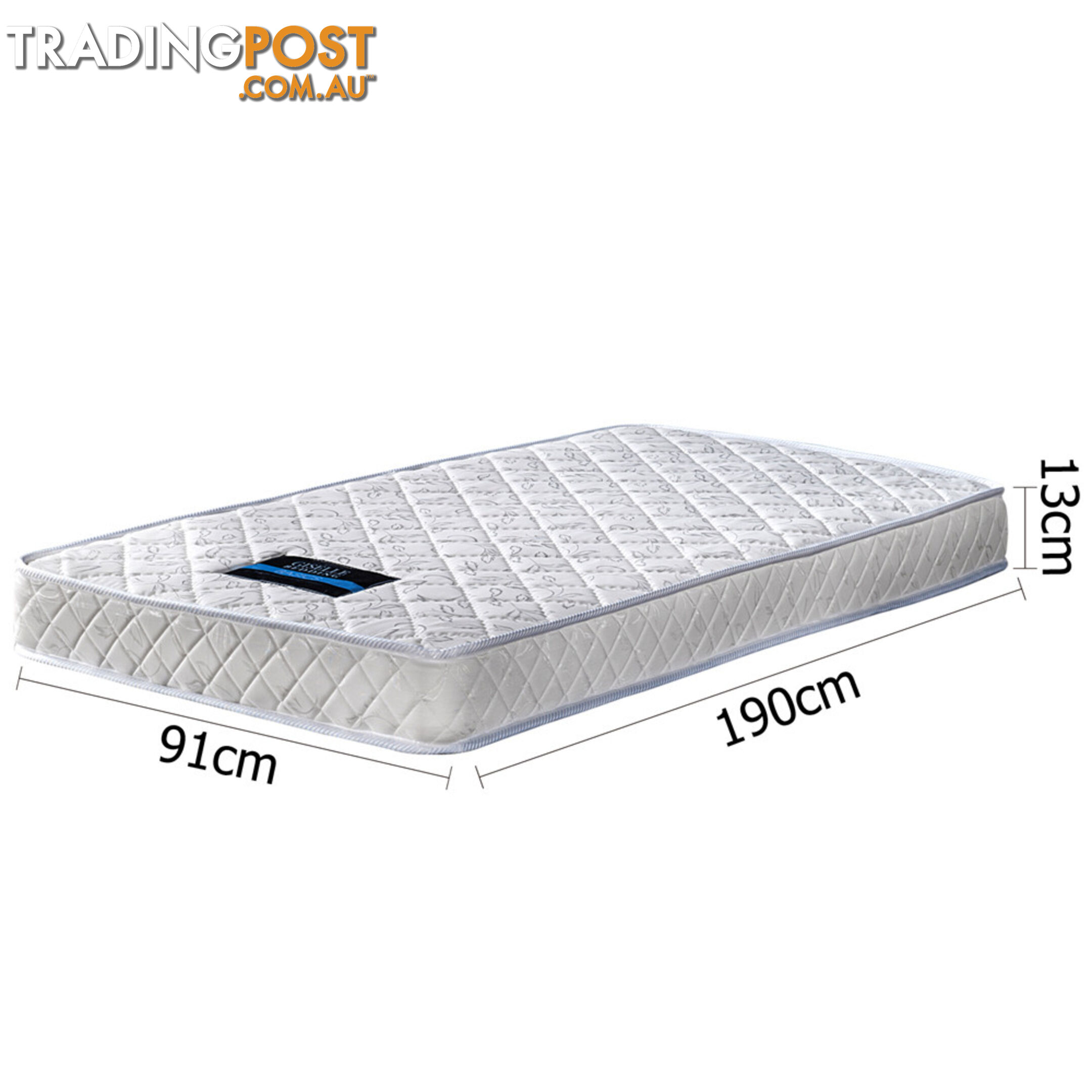 Pocket Spring Mattress High Density Foam Single