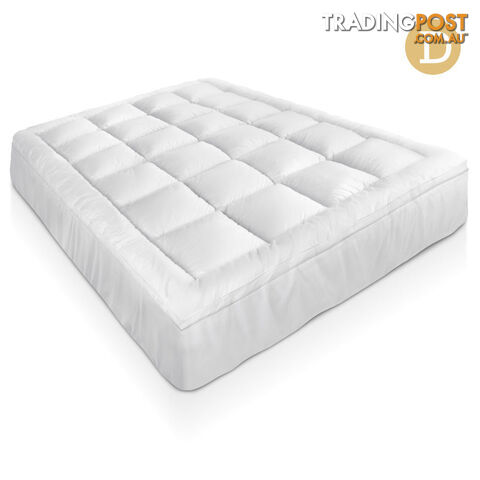 Bamboo Pillowtop Mattress Topper 5cm - Double