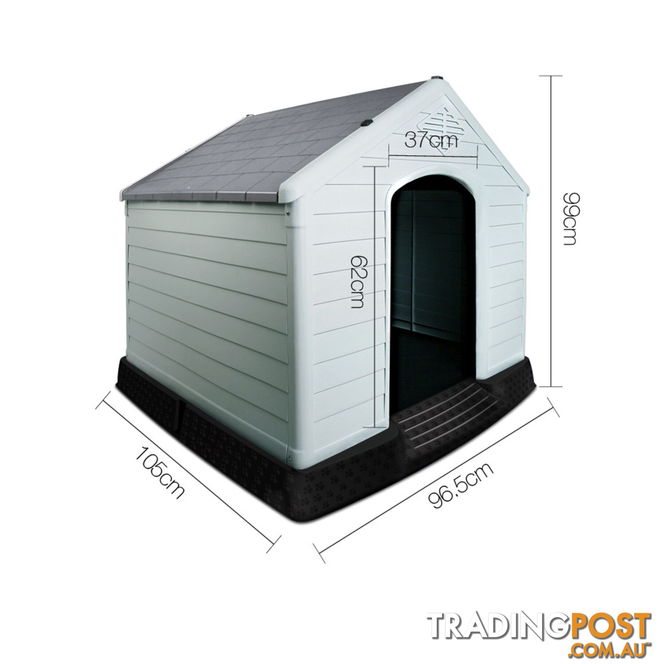 Grey Dog Kennel   99CM