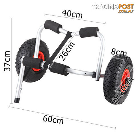 Aluminium Kayak Trolley U-shape