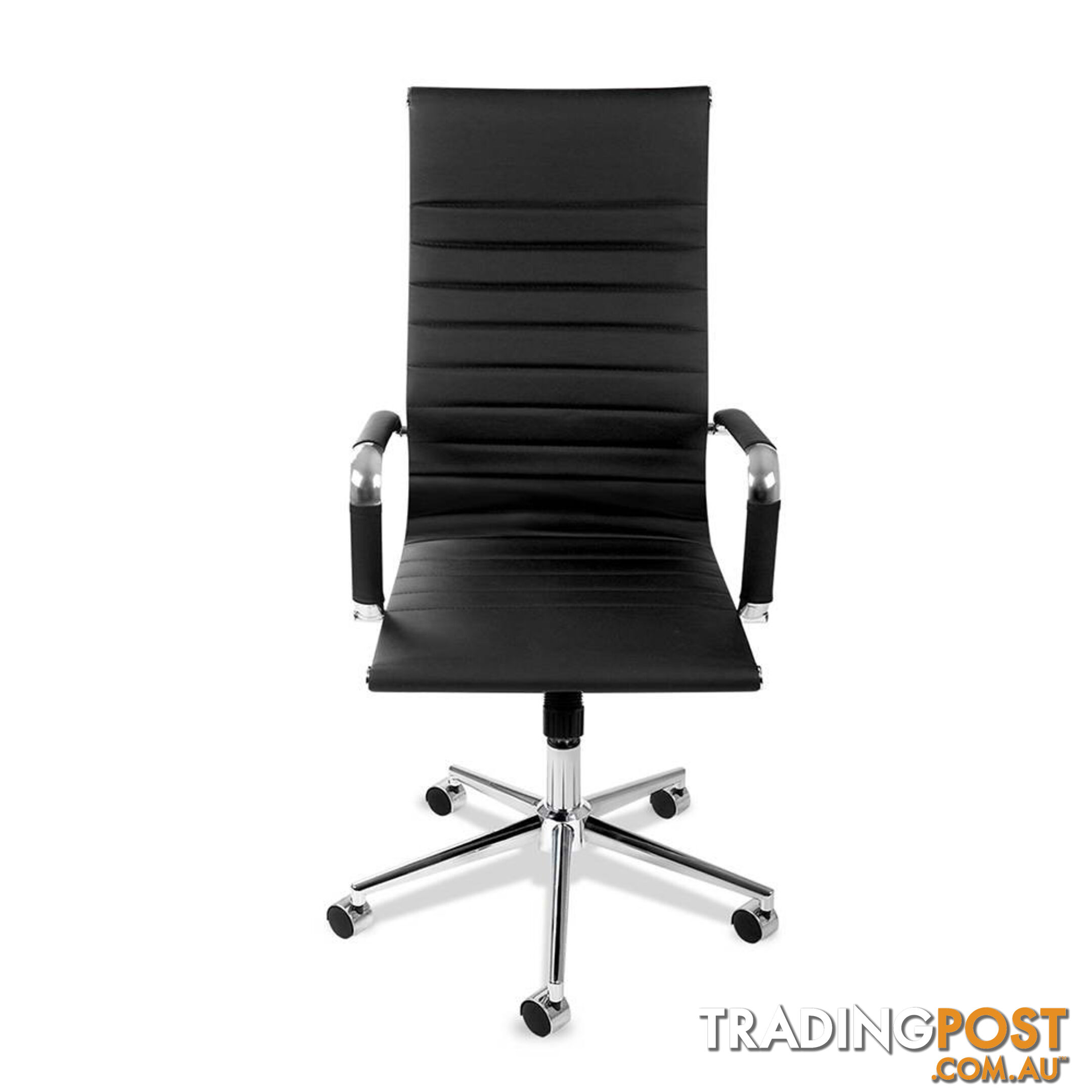 Eames Replica PU Leather High Back Executive Computer Office Chair Black