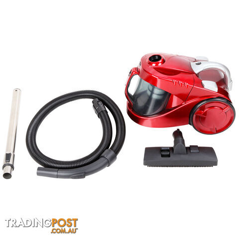 Bagless Cyclone Cyclonic Vacuum Cleaner HEPA Red