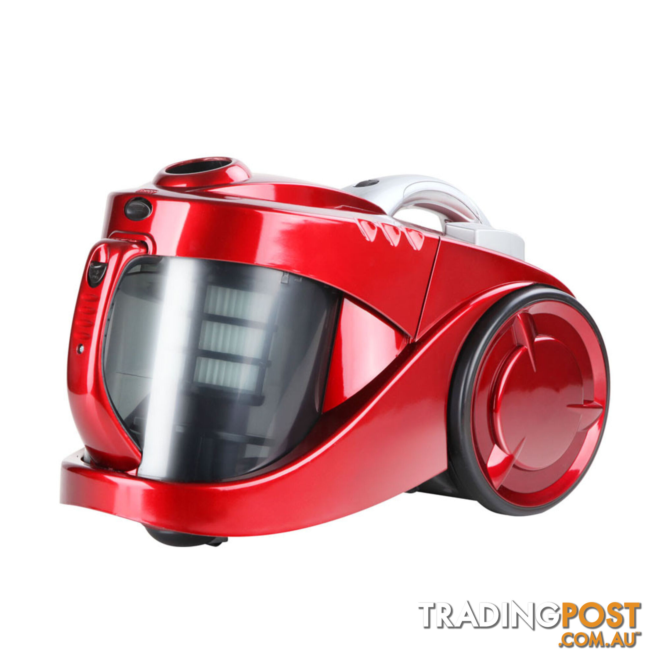 Bagless Cyclone Cyclonic Vacuum Cleaner HEPA Red