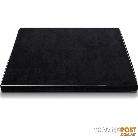 Pet Dog Anti Skid Sleep Memory Foam Mattress Bed Large Black