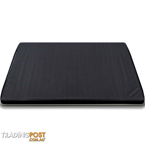 Pet Dog Anti Skid Sleep Memory Foam Mattress Bed Large Black