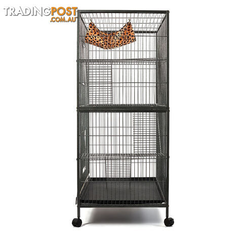 3 Level Cat Ferret Hamster Rat Bird Cage Aviary