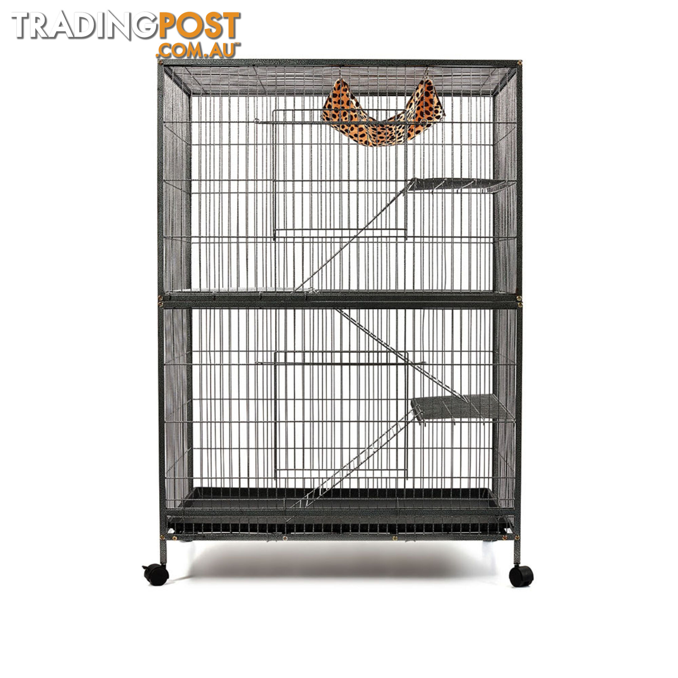 3 Level Cat Ferret Hamster Rat Bird Cage Aviary