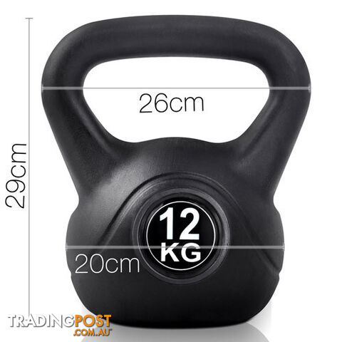 Kettlebells Fitness Exercise Kit 12kg