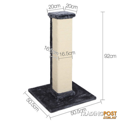 Non-toxic Sisal Cat Scratching Post - 92cm