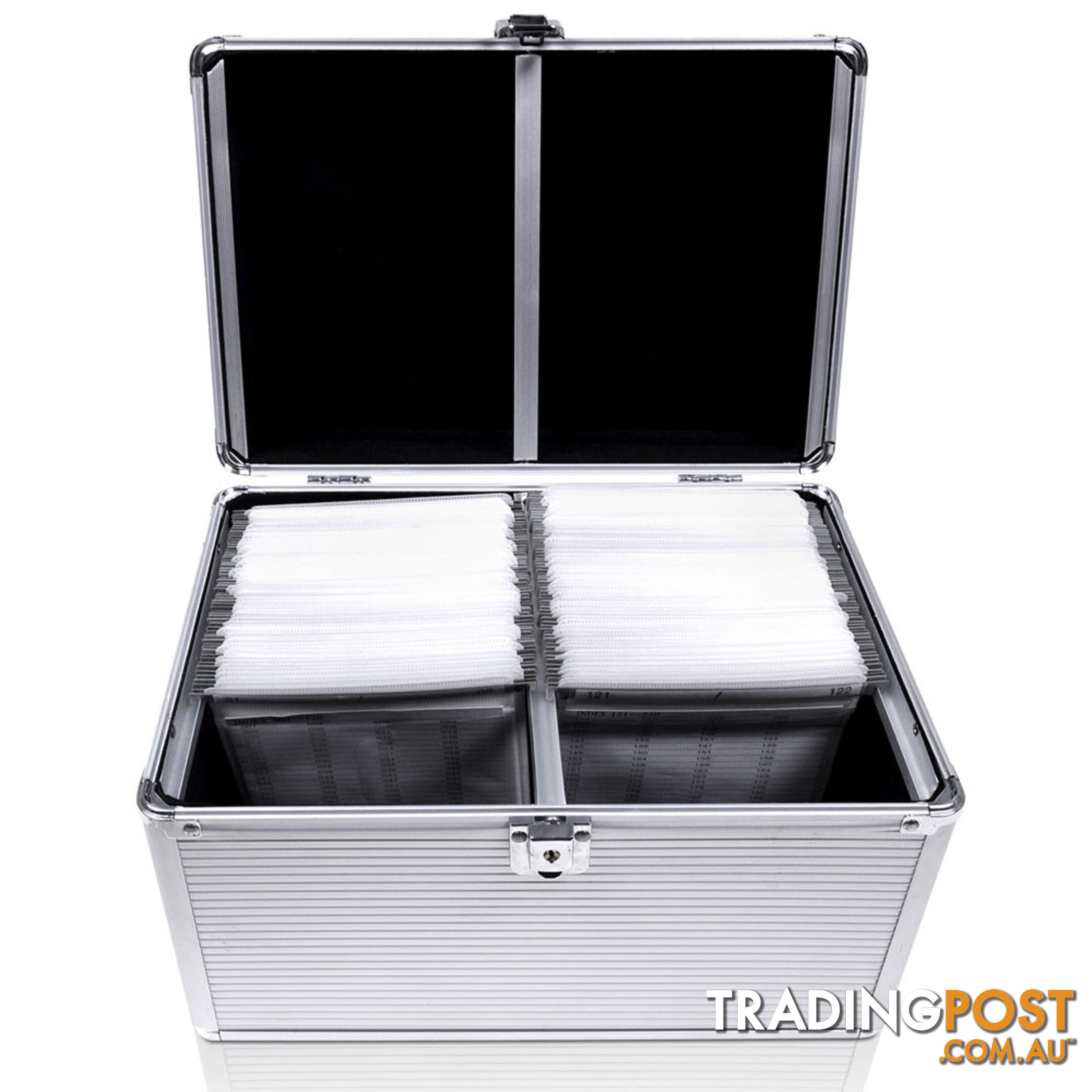 Aluminium CD DVD Bluray Storage Case Box 240 Discs SL