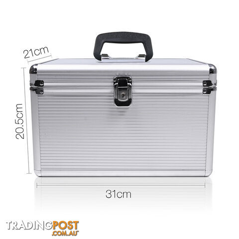 Aluminium CD DVD Bluray Storage Case Box 240 Discs SL