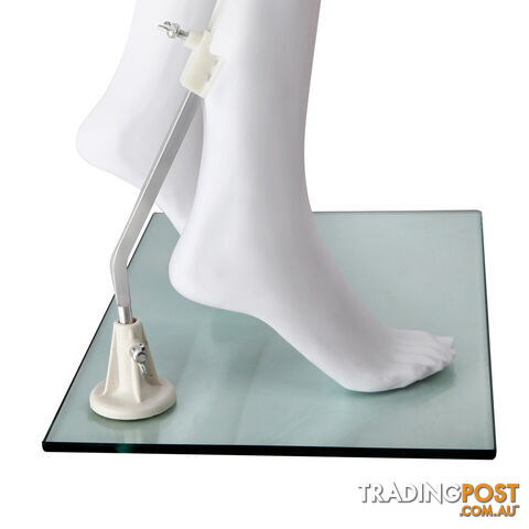 Full Body Female Mannequin Cloth Display Tailor Dressmaker Egg Head White 175cm