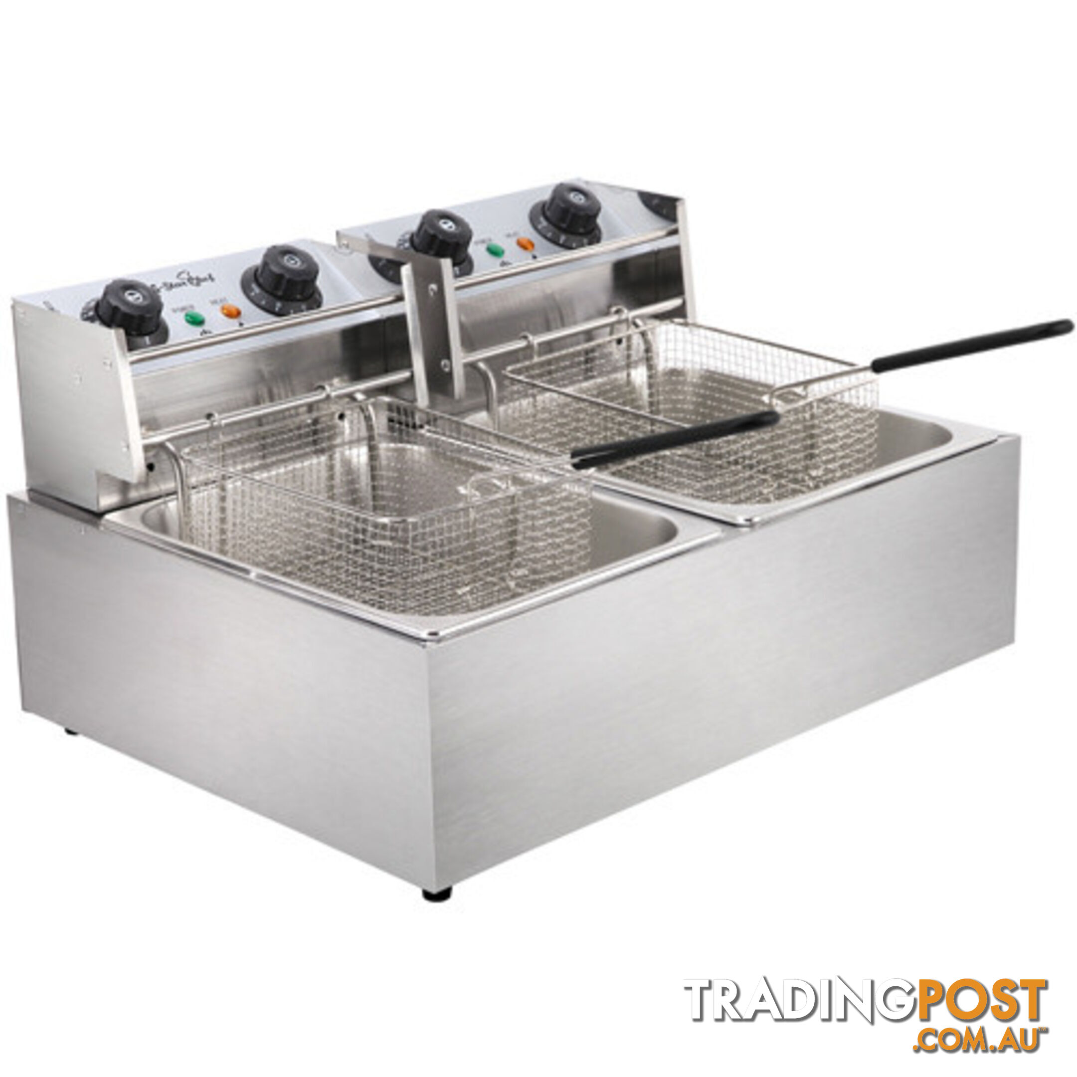 5 Star Chef Deep Fryer w/ Twin Basket