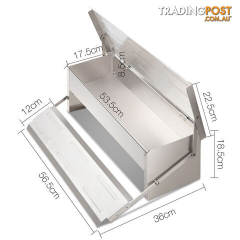 Aluminium Automatic Chicken Feeder 4.7KG - photo 2 of 8