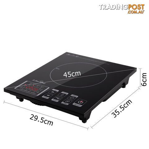 5 Star Chef Induction Cooktop w/ Digital Display Hotplate