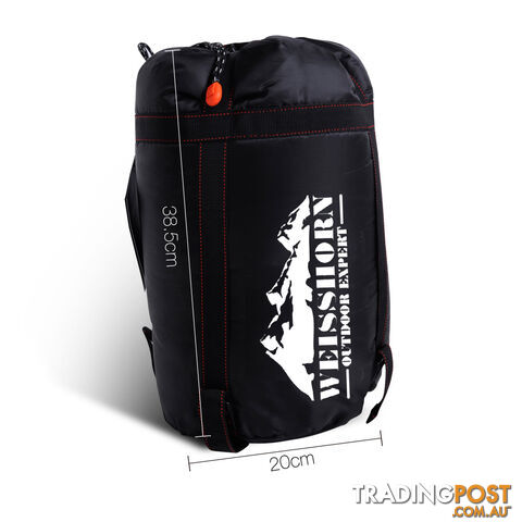 Camping Thermal Sleeping Bag Black - photo 3 of 9