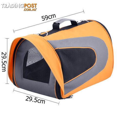 Pet Dog Cat Carrier Travel Bag XLarge Orange