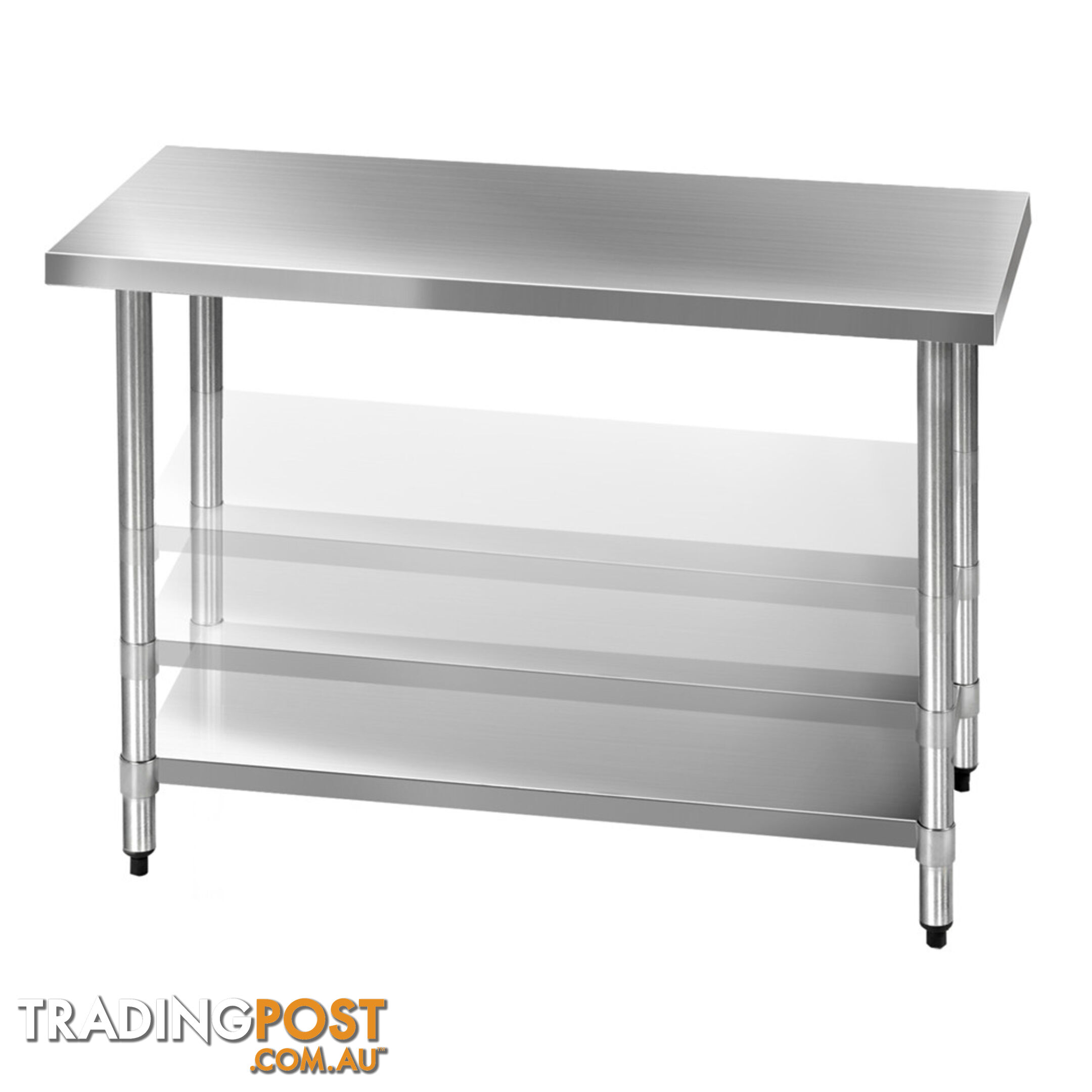 430 Stainless Steel Kitchen Work Bench Table 1219mm