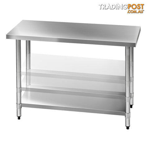 430 Stainless Steel Kitchen Work Bench Table 1219mm