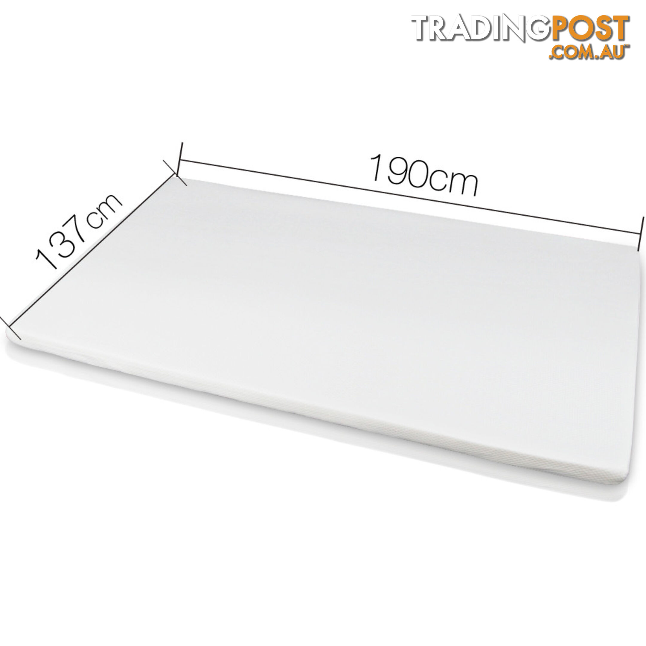 Visco Elastic Memory Foam Mattress Topper 7cm King