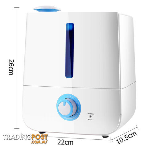 3L Ultrasonic Cool Mist Air Humidifier - photo 2 of 9