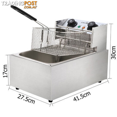 5 Star Chef Deep Fryer w/ Single Basket