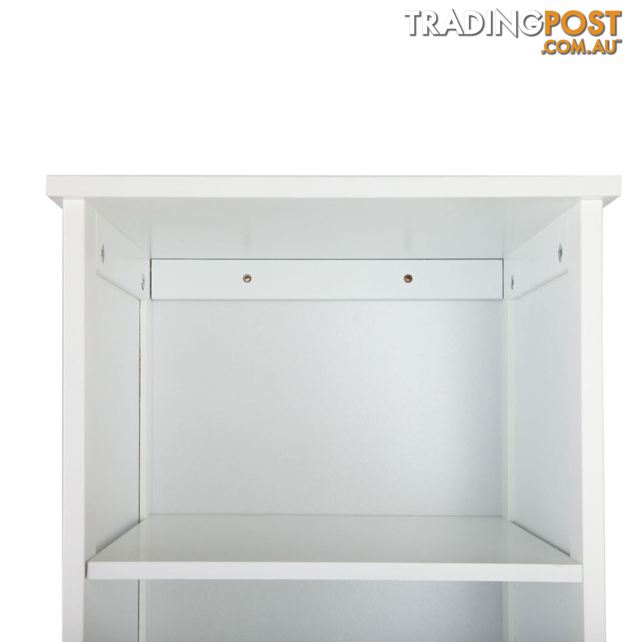 6 Tier Storage Cabinet - White