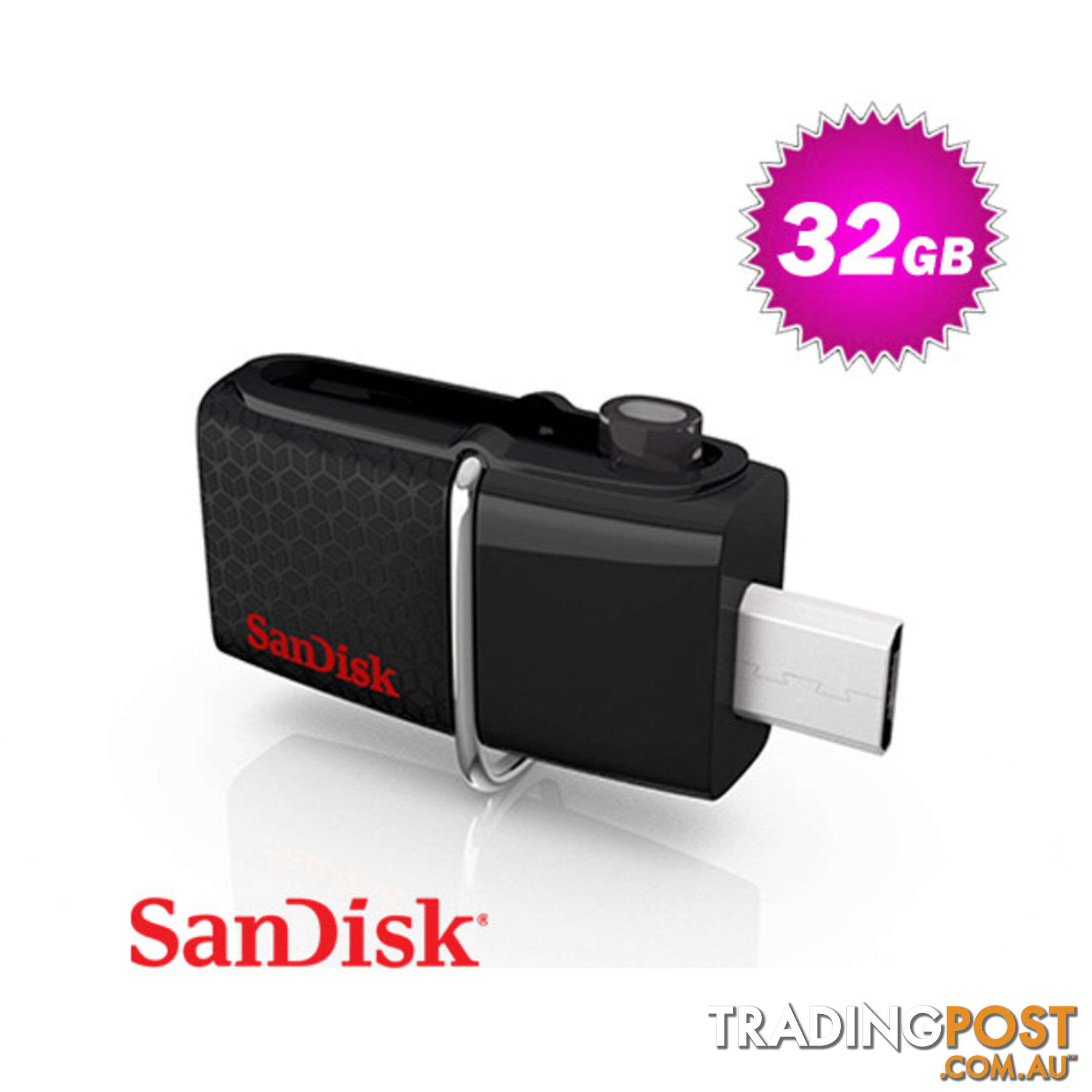 Sandisk SDDD2-064G OTG-64G Ultra Dual USB 3.0 Pen Drive