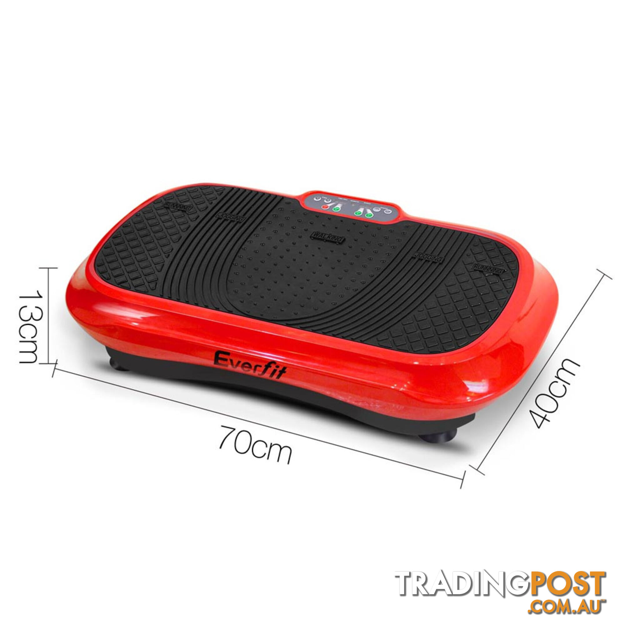 1000W Vibrating Plate - Red