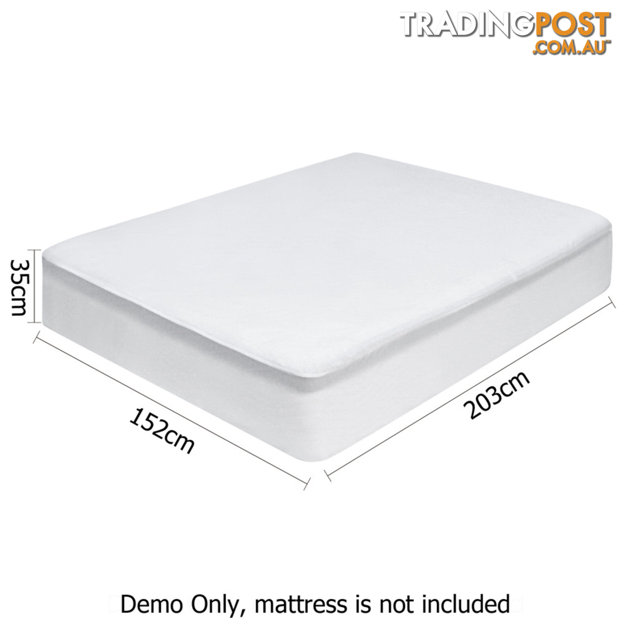 Waterproof Mattress Protector - Single