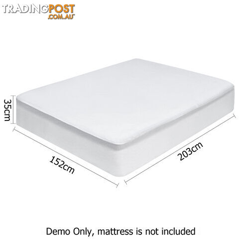 Waterproof Bamboo Mattress Protector - Single