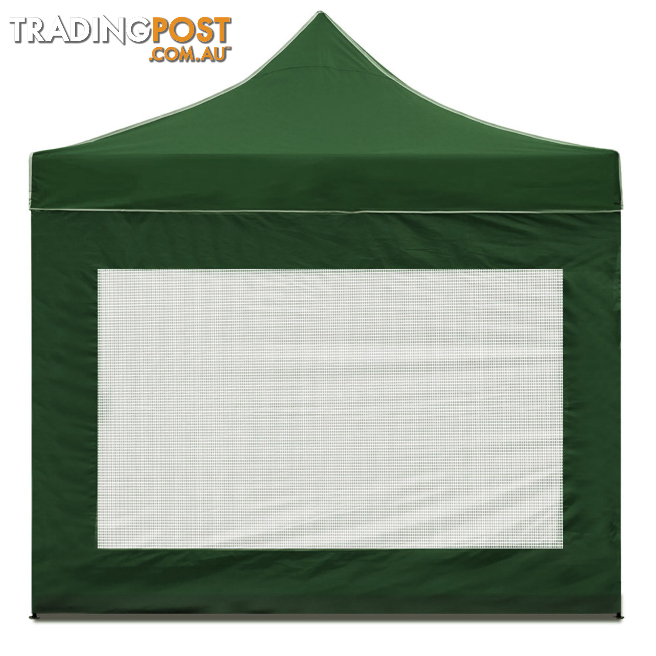 3x3 Pop Up Gazebo Hut with Sandbags Green