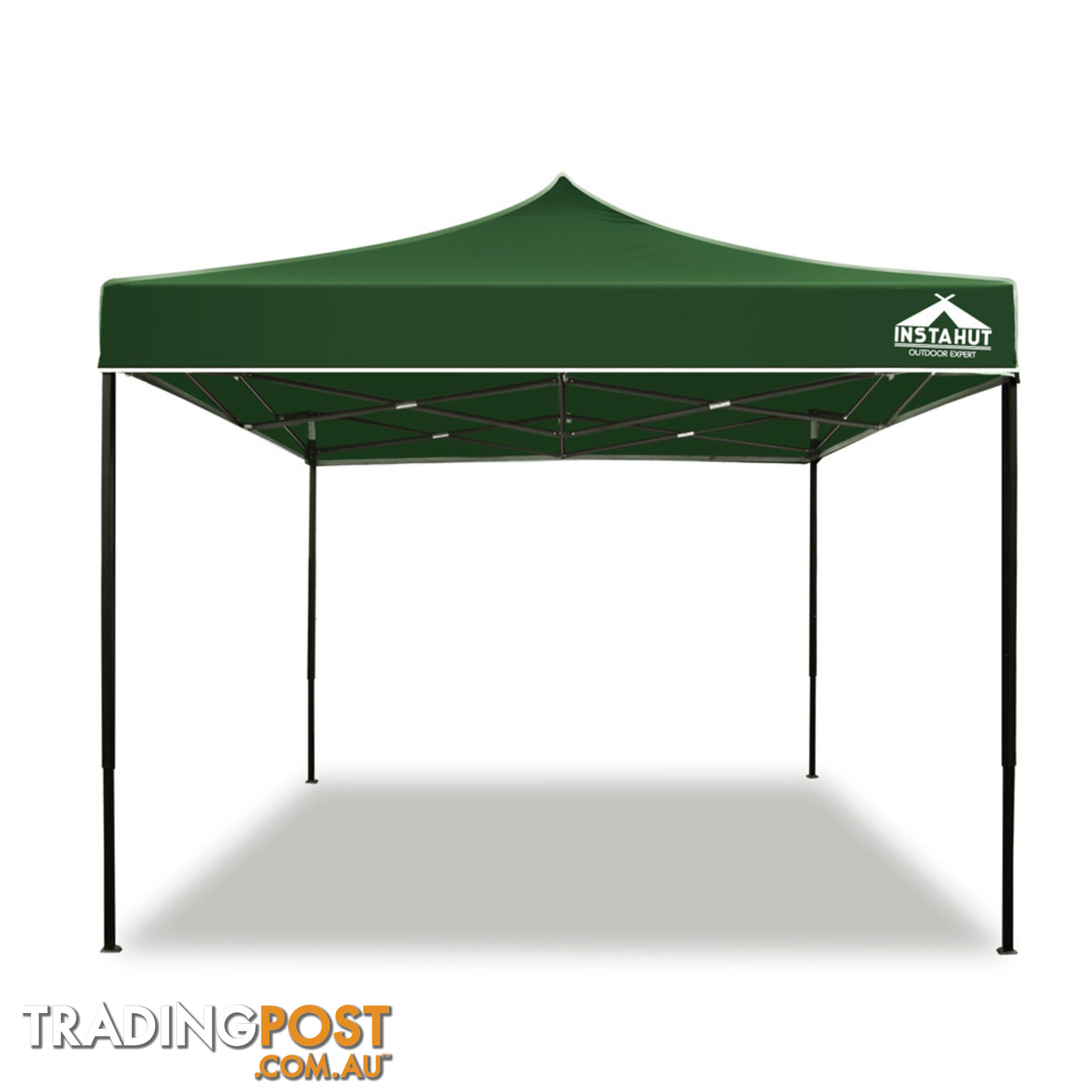 3x3 Pop Up Gazebo Hut with Sandbags Green