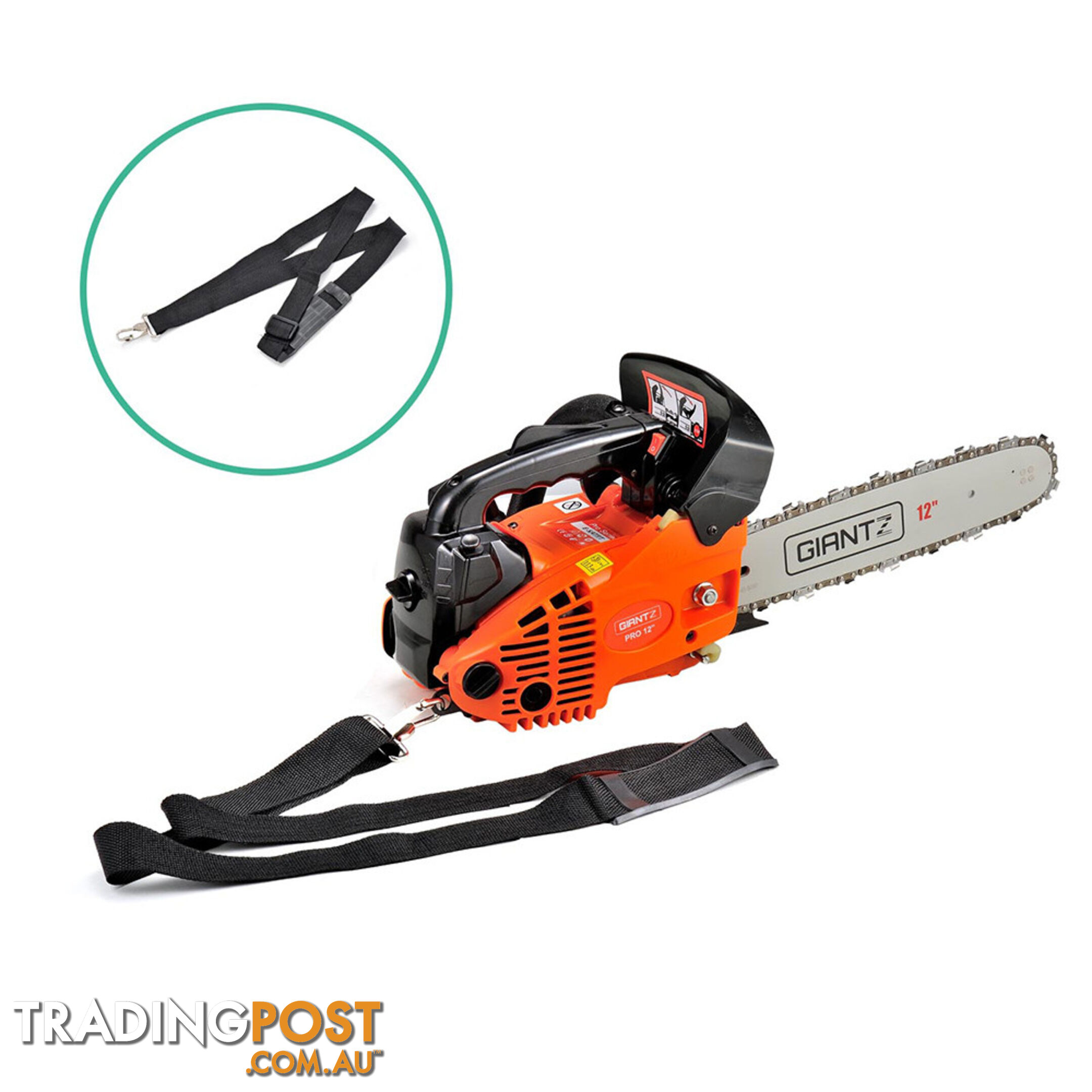 25CC Chainsaw 12 Bar - Red