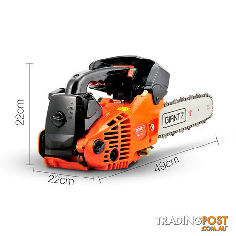 25CC Chainsaw 12 Bar - Red