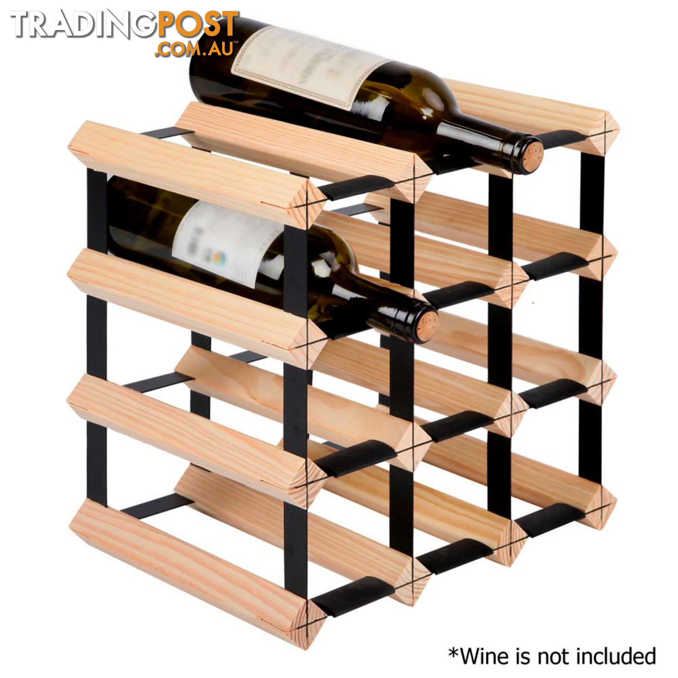 Timber Wine Rack 20 Bottles
