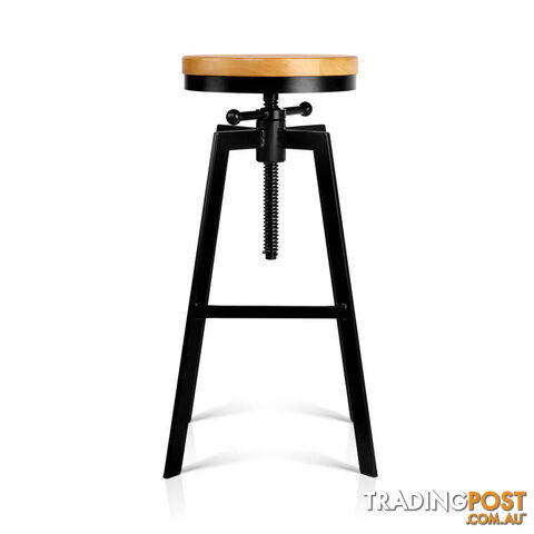 Adjustable Height Industrial Stool