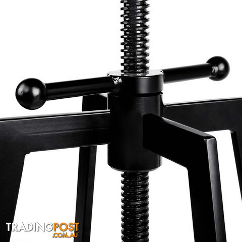 Adjustable Height Industrial Stool