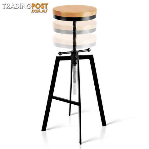 Adjustable Height Industrial Stool