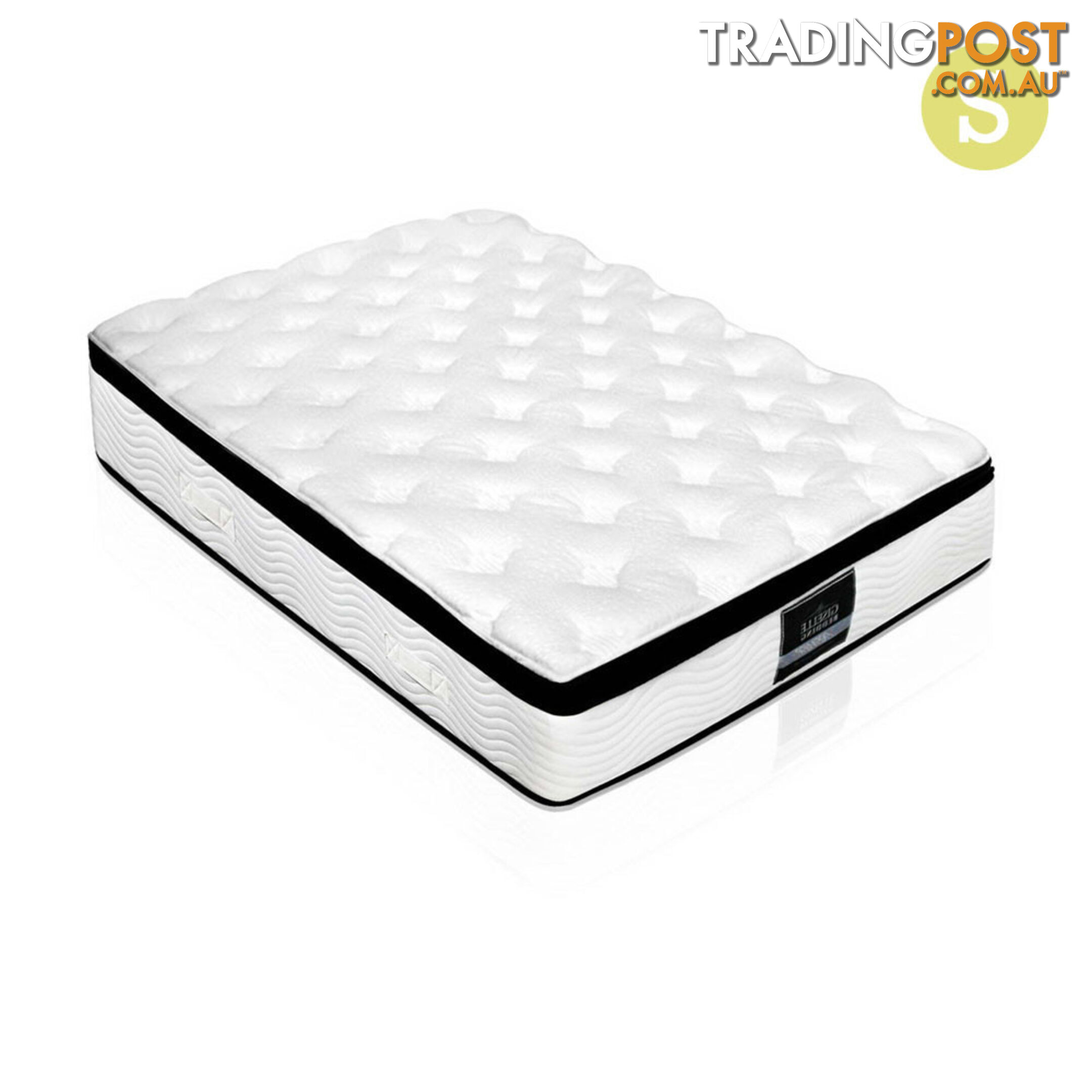 Latex Pillow Top Pocket Spring Mattress Single