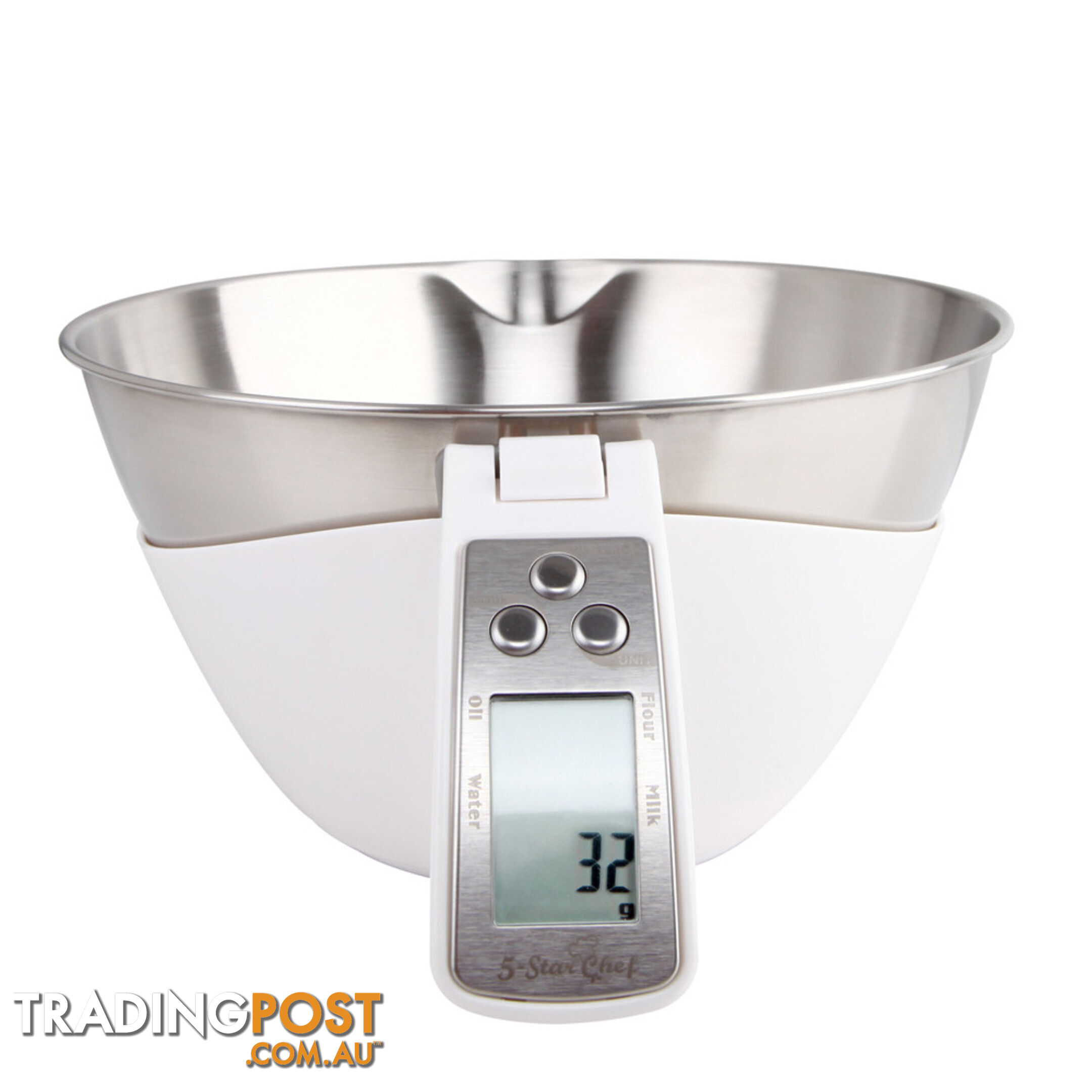 LCD Display Electronic Kitchen Scale Food Measuring Bowl