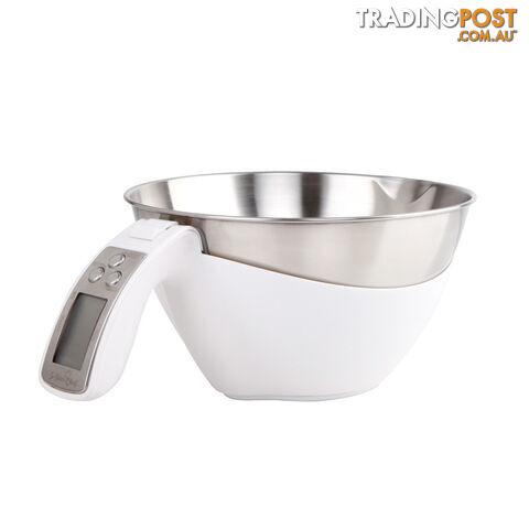 LCD Display Electronic Kitchen Scale Food Measuring Bowl