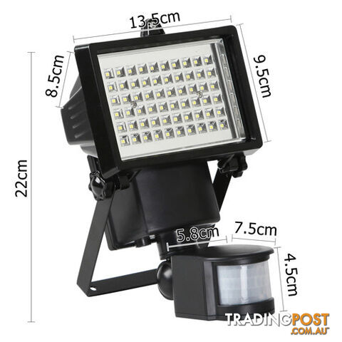 60 LED Solar Sensor Outdoor Light