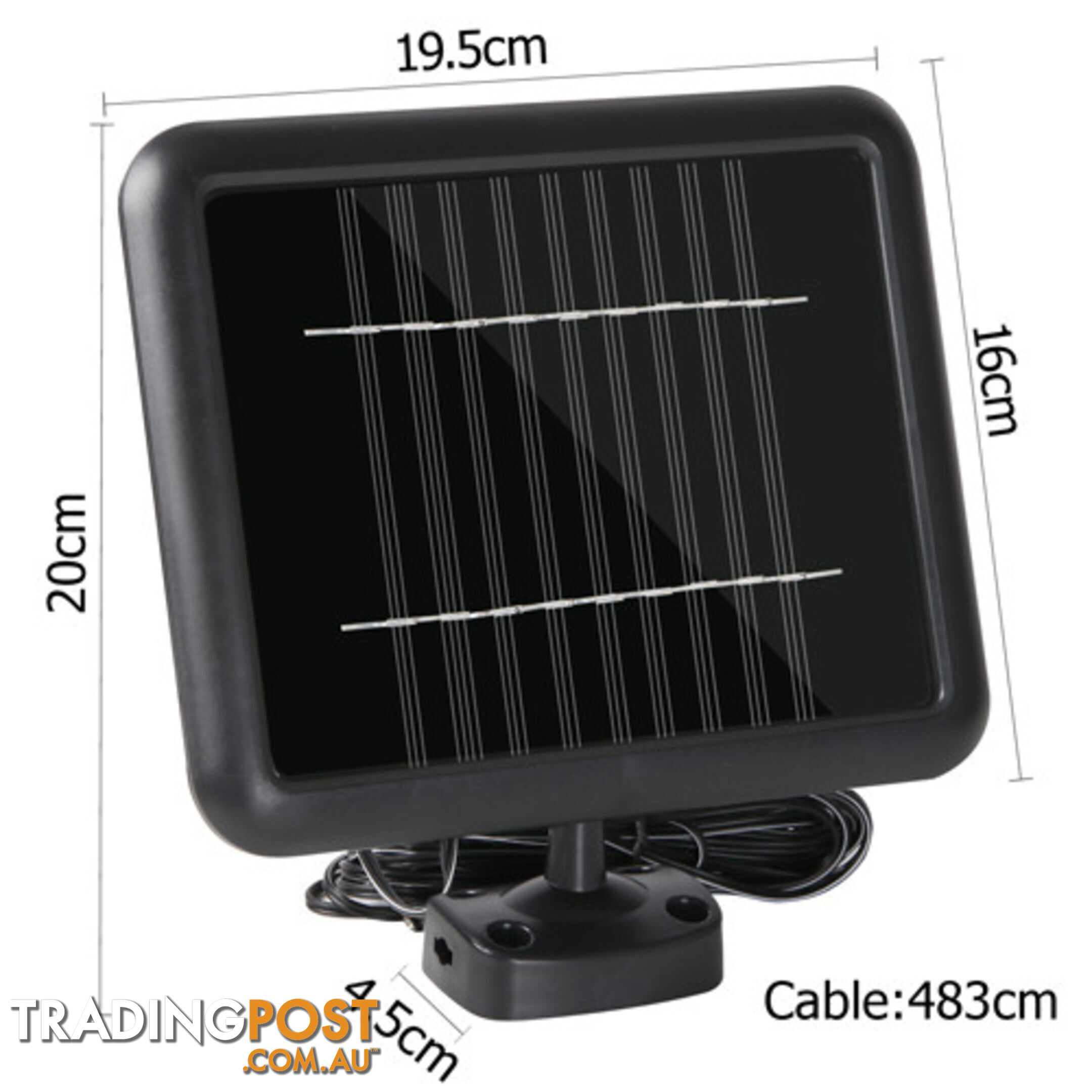 60 LED Solar Sensor Outdoor Light