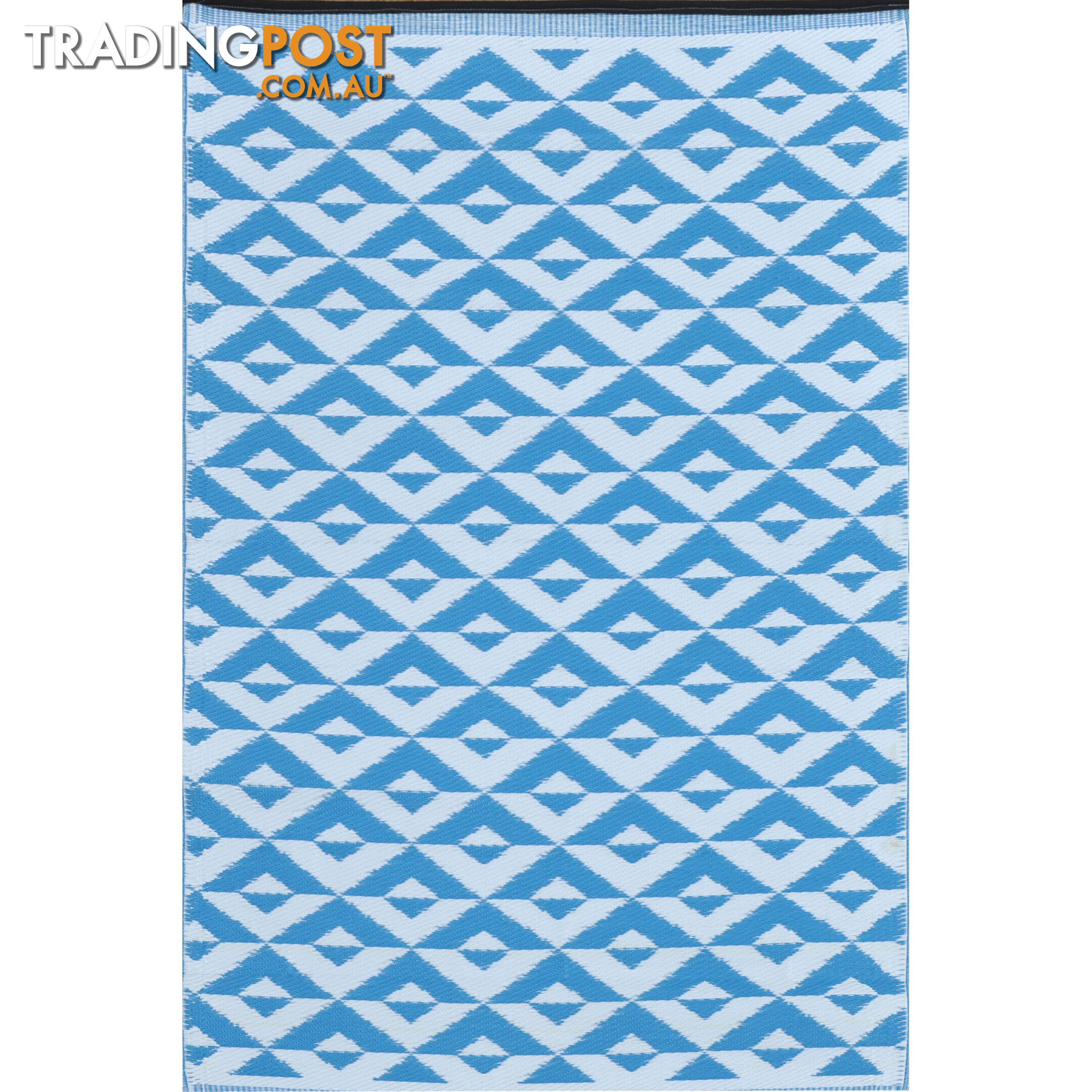 BARFI Rug Torquise & White 150x210cm