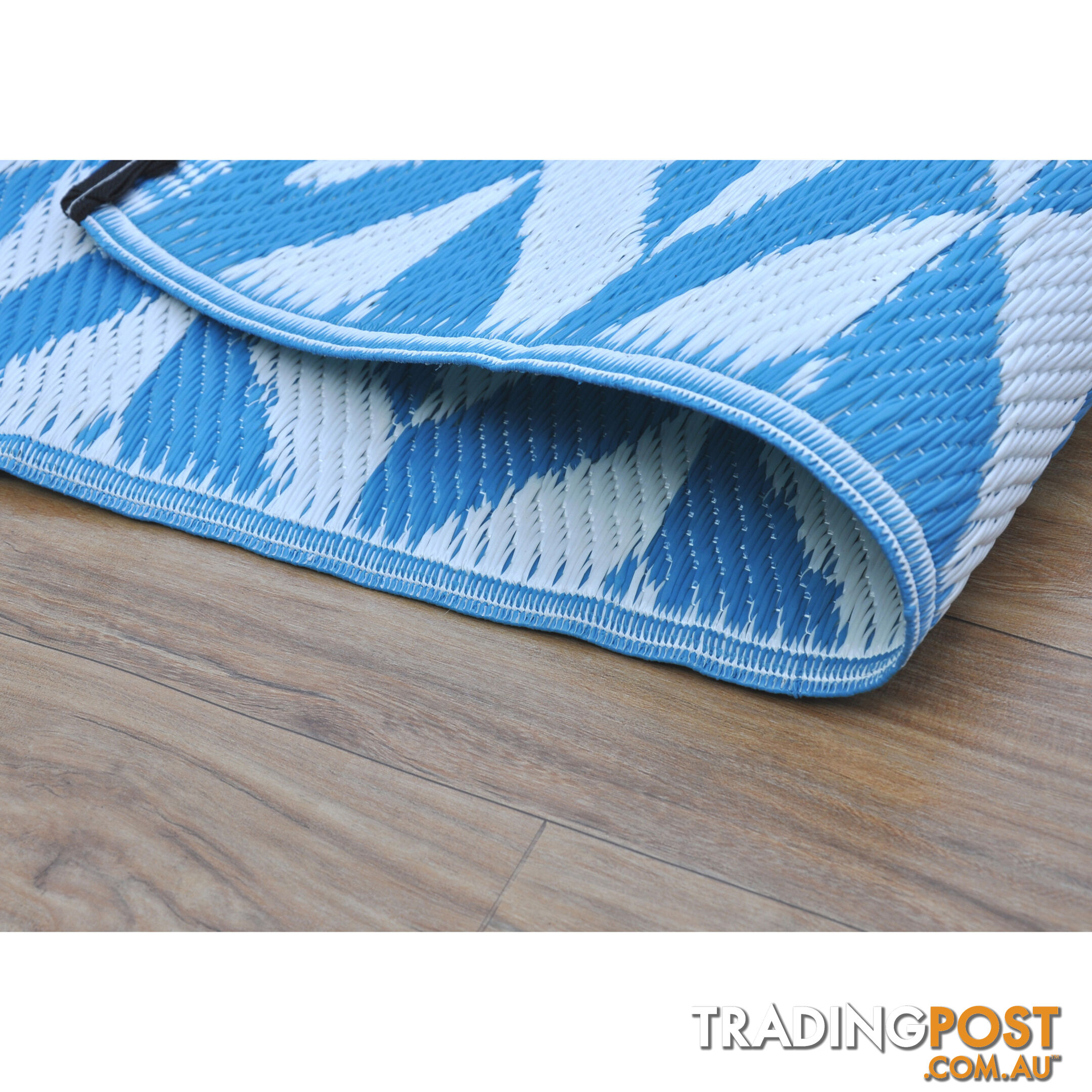 BARFI Rug Torquise & White 150x210cm