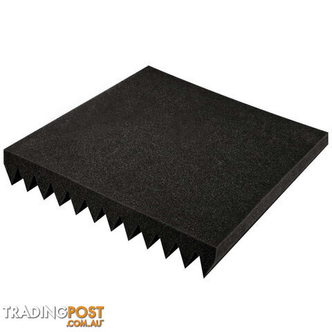 Set of 20 Studio Wedge Acoustic Foam Charcoal 30 x 30cm